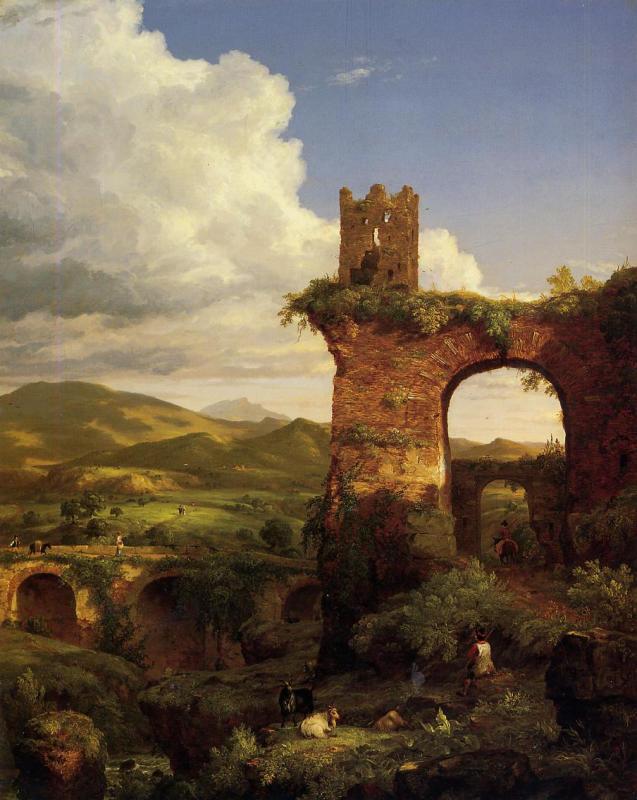 Thomas Cole Arch of Nero oil painting picture